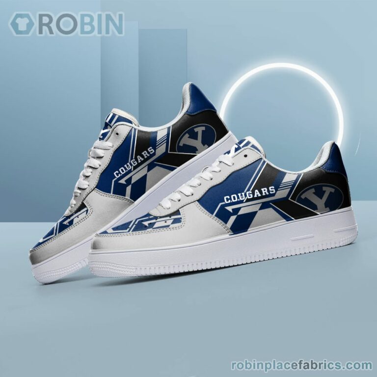 NCAA BYU Cougars Air Force Shoes – NAF Shoes