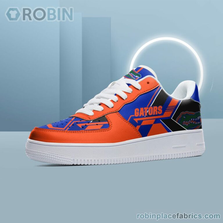 NCAA Florida Gators Air Force Shoes - NAF Shoes - RobinPlaceFabrics