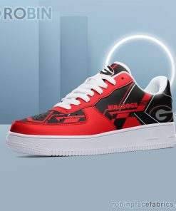 NCAA Georgia Bulldogs Air Force Shoes – NAF Shoes
