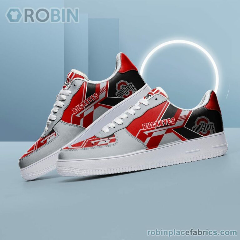NCAA Ohio State Buckeyes Air Force Shoes – NAF Shoes