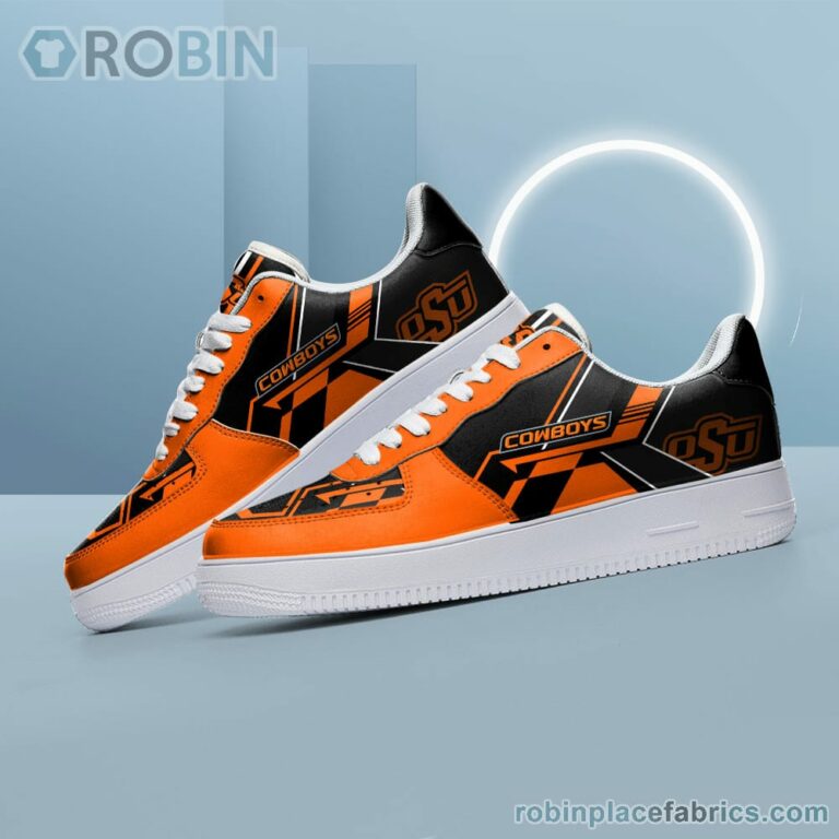 NCAA Oklahoma State Cowboys Air Force Shoes – NAF Shoes