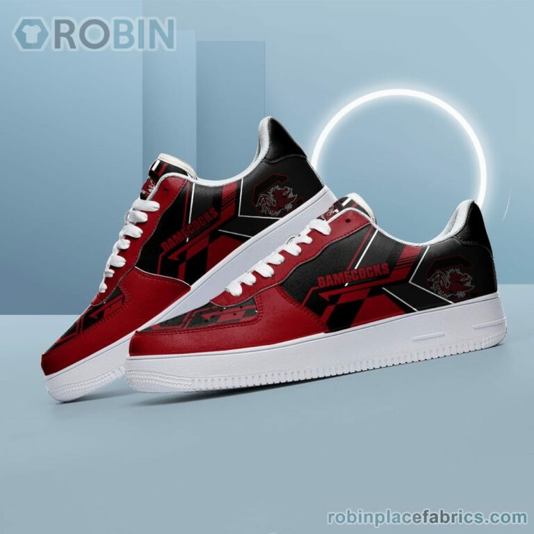 NCAA South Carolina Gamecocks Air Force Shoes – NAF Shoes