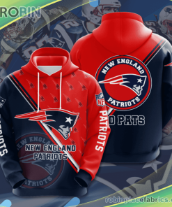 New England Patriots 3d Printed Hoodie