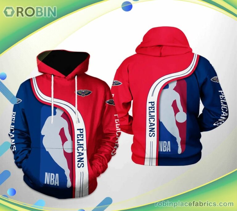 New Orleans Pelicans Nba Team 3d Printed Hoodie