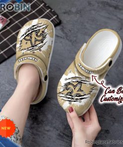 New Orleans Saints Crocs – Personalized NO Saints Football Ripped Claw Clog Shoes New Orleans Saints Crocs – Personalized NO Saints Football Ripped Claw Clog Shoes