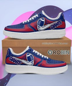 New York Giants Air Shoes Custom NAF Sneakers