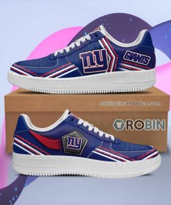 New York Giants Air Sneakers Custom Force Shoes