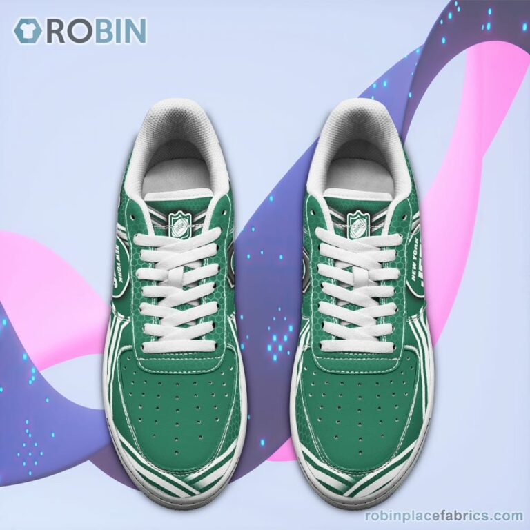 New York Jets Air Sneakers Custom Force Shoes