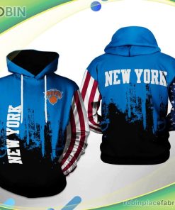 New York Knicks Nba Team Us 3d Printed Hoodie