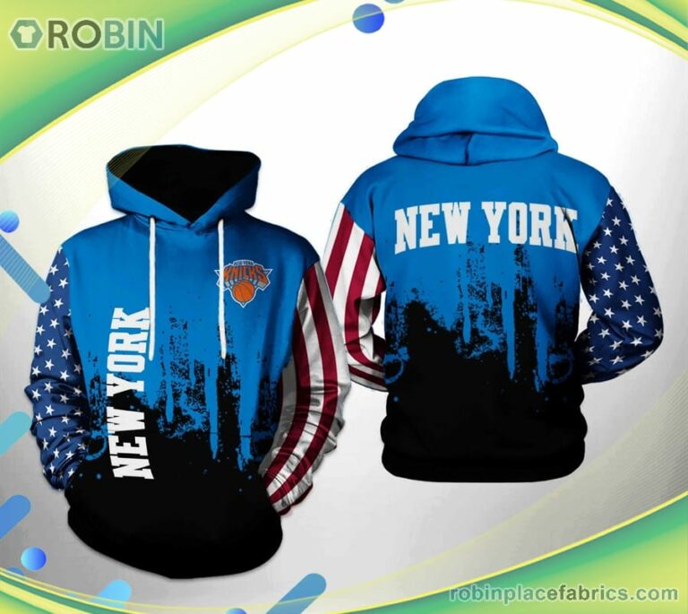 New York Knicks Nba Team Us 3d Printed Hoodie