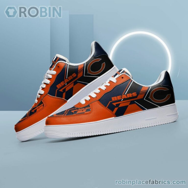 NFL Chicago Bears Air Force Shoes – NAF Shoes