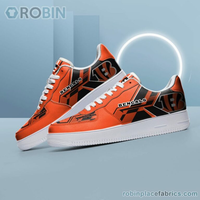 NFL Cincinnati Bengals Air Force Shoes – NAF Shoes