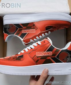 NFL Cleveland Browns Air Force Shoes – NAF Shoes