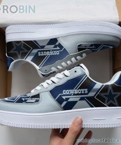 NFL Dallas Cowboys Air Force Shoes – NAF Shoes