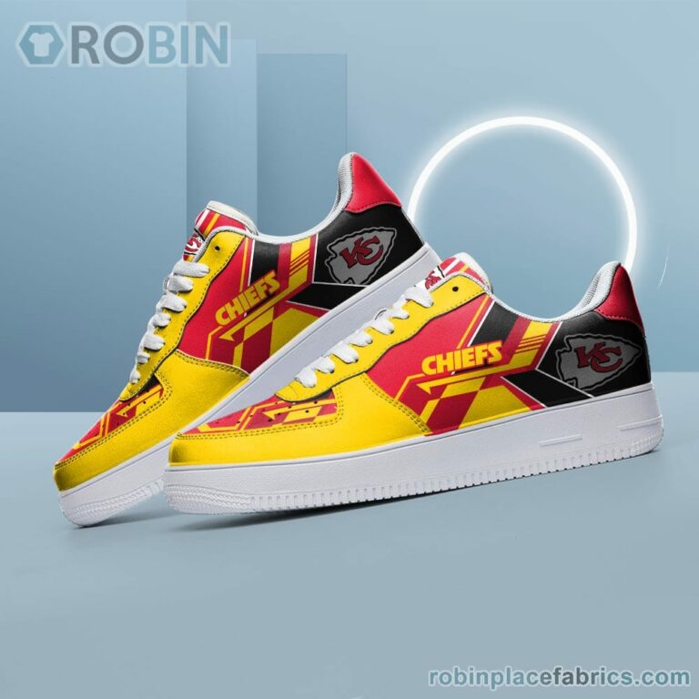 NFL Kansas City Chiefs Air Force Shoes – NAF Shoes