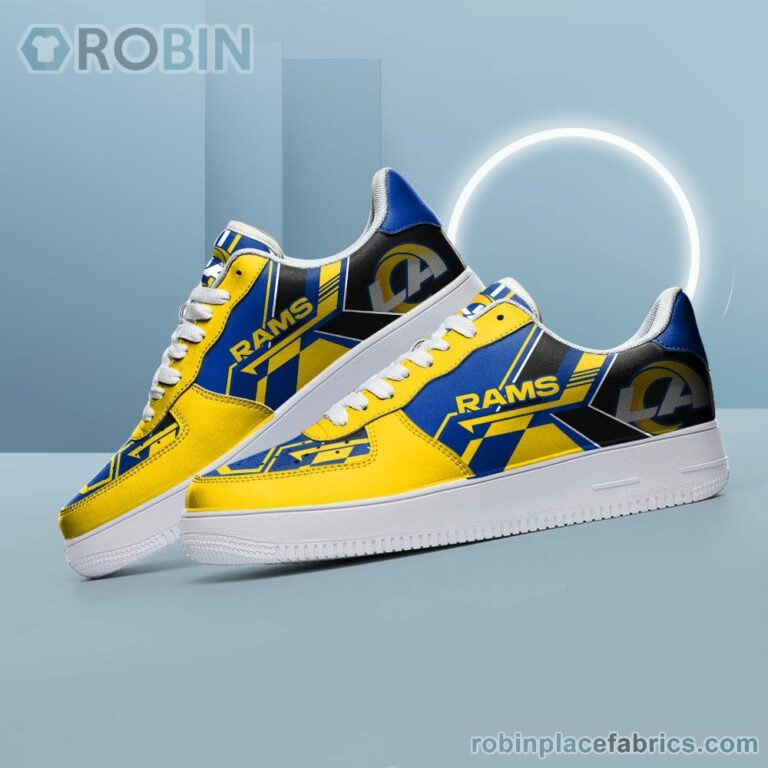 NFL Los Angeles Rams Air Force Shoes – NAF Shoes