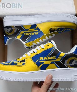 NFL Los Angeles Rams Air Force Shoes – NAF Shoes NFL Los Angeles Rams Air Force Shoes – NAF Shoes