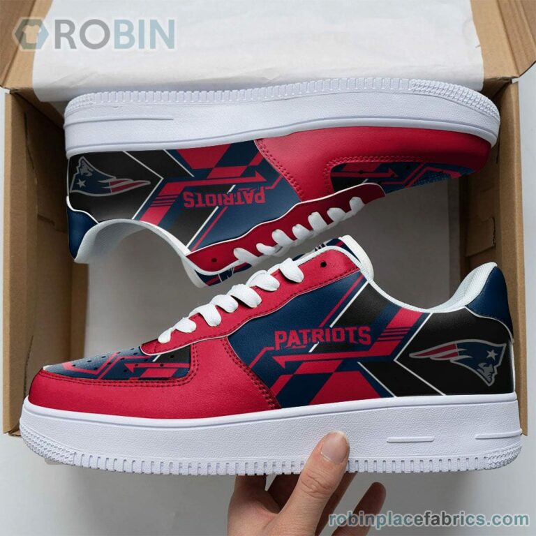 NFL New England Patriots Air Force Shoes – NAF Shoes