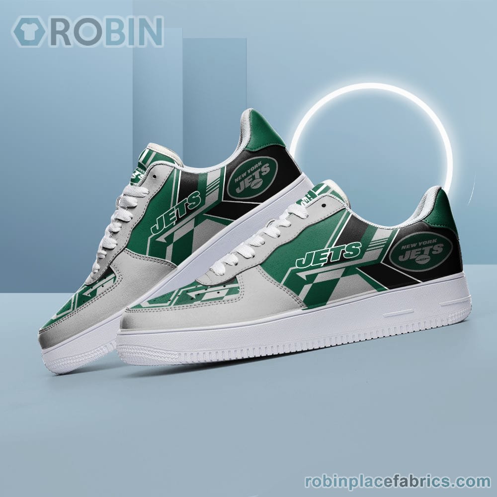 NFL New York Jets Air Force Shoes NAF Shoes RobinPlaceFabrics