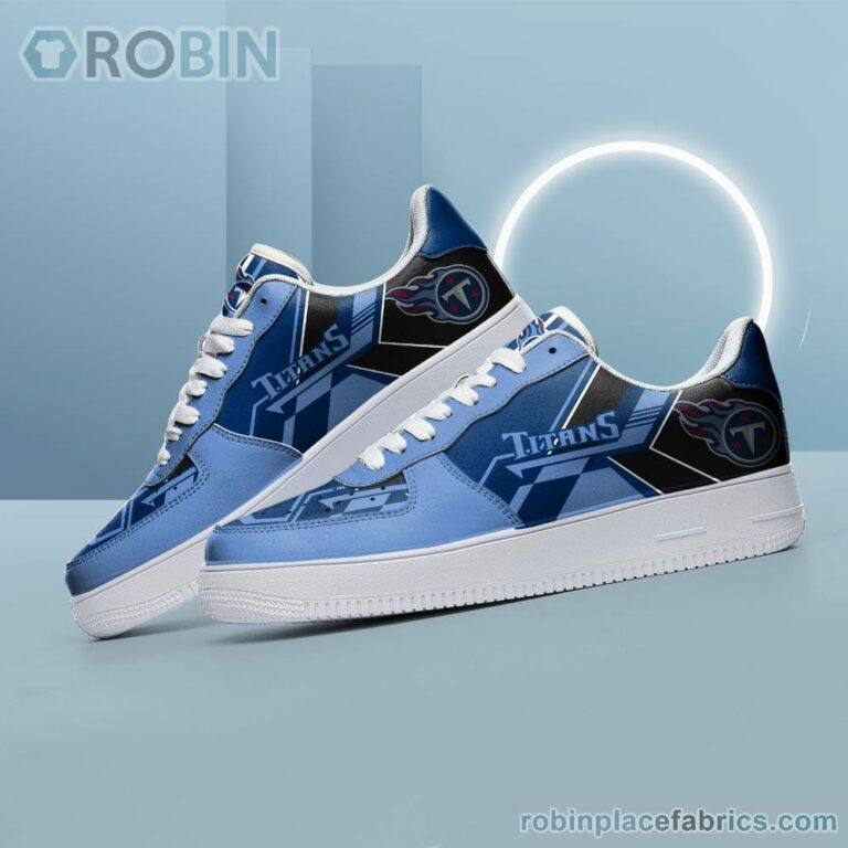 NFL Tennessee Titans Air Force Shoes – NAF Shoes