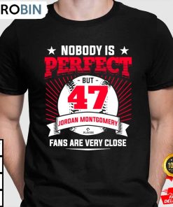 nobody is perfect jordan montgomery monty t shirt e0cr0j
