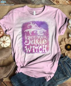 not your basic witch bleached t shirt halloween witches bleached shirt 3 KL84d