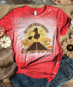 On a Dark Desert Highway Cool Wind in My Hair Bleached T-Shirt – Witch Bleach Shirt