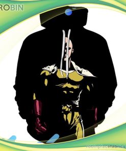 One Punch Man 3d Printed Hoodie