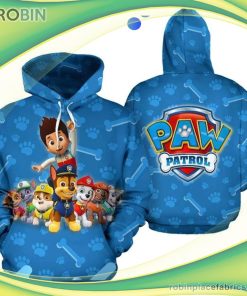 Paw Patrol 3d Printed Hoodie