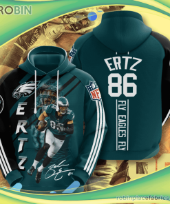 Philadelphia Eagles 3d Printed Hoodie