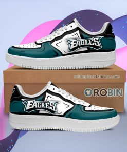 Philadelphia Eagles Air Sneakers Custom NAF Shoes Philadelphia Eagles Air Sneakers Custom NAF Shoes