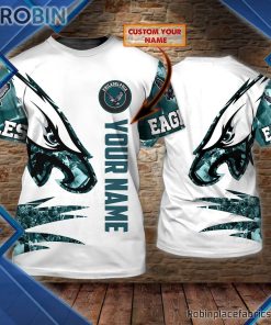 Philadelphia Eagles Custom Shirt – Personalized Name 3D T Shirt