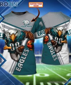 Philadelphia Eagles Custom Shirt – Personalized Player 3D T Shirt