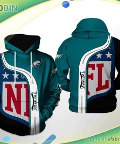 Philadelphia Eagles Nfl Team 3d Printed Hoodie