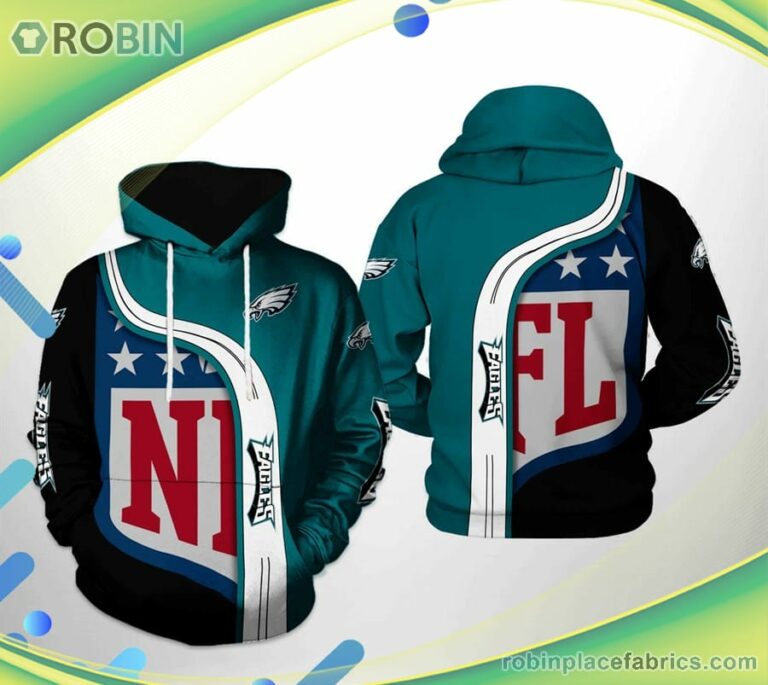 Philadelphia Eagles Nfl Team 3d Printed Hoodie
