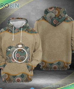 Photograph Mandala 3d Printed Hoodie Photograph Mandala 3d Printed Hoodie