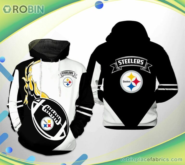 Pittsburgh Steelers Nfl Classic 3d Printed Hoodie