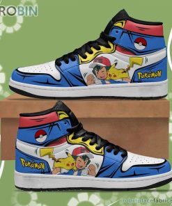 Pokemon Satoshi Pikachu JD Sneakers Custom Anime Shoes Pokemon Satoshi Pikachu JD Sneakers Custom Anime Shoes
