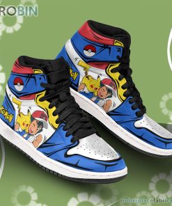 Pokemon Satoshi Pikachu JD Sneakers Custom Anime Shoes Pokemon Satoshi Pikachu JD Sneakers Custom Anime Shoes