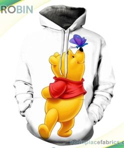 Pooh 3d Printed Hoodie