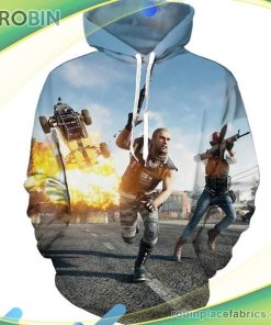 Pubg 3d Printed Hoodie