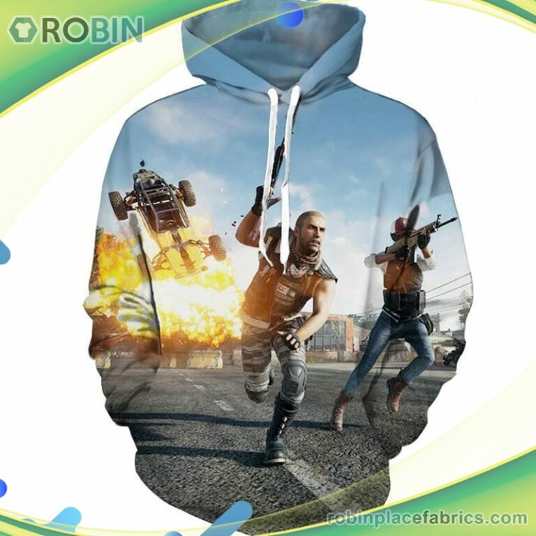 Pubg 3d Printed Hoodie