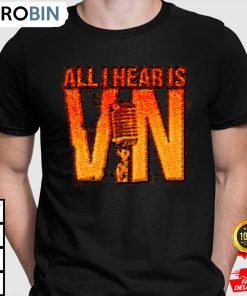 retro vin scully microphone t shirt zpotzb