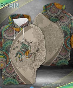 Sagittarius Horoscope Mandala 3d Printed Hoodie