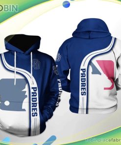 San Diego Padres Mlb Team 3d Printed Hoodie