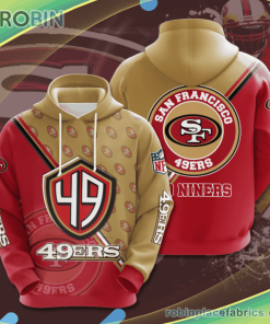 San Francisco 49ers 3d Printed Hoodie