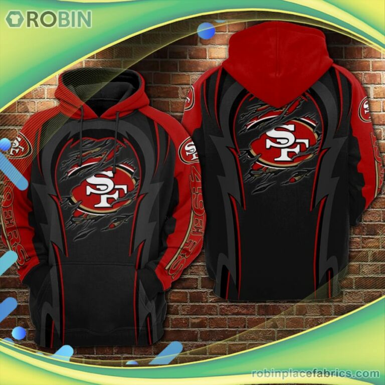 San Francisco 49ers 3d Printed Hoodie
