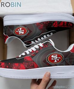 San Francisco 49ers Air Sneakers Custom Shoes San Francisco 49ers Air Sneakers Custom Shoes
