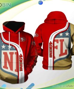 San Francisco 49ers Nfl Team 3d Printed Hoodie San Francisco 49ers Nfl Team 3d Printed Hoodie