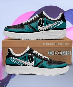 san jose sharks air shoes custom naf sneakers 203 wZU8H